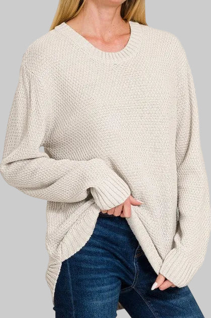 Sloane Sweater / Bone