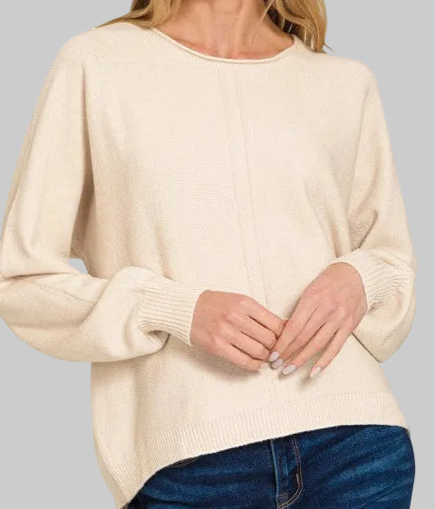 Wren Sweater / Sand Beige