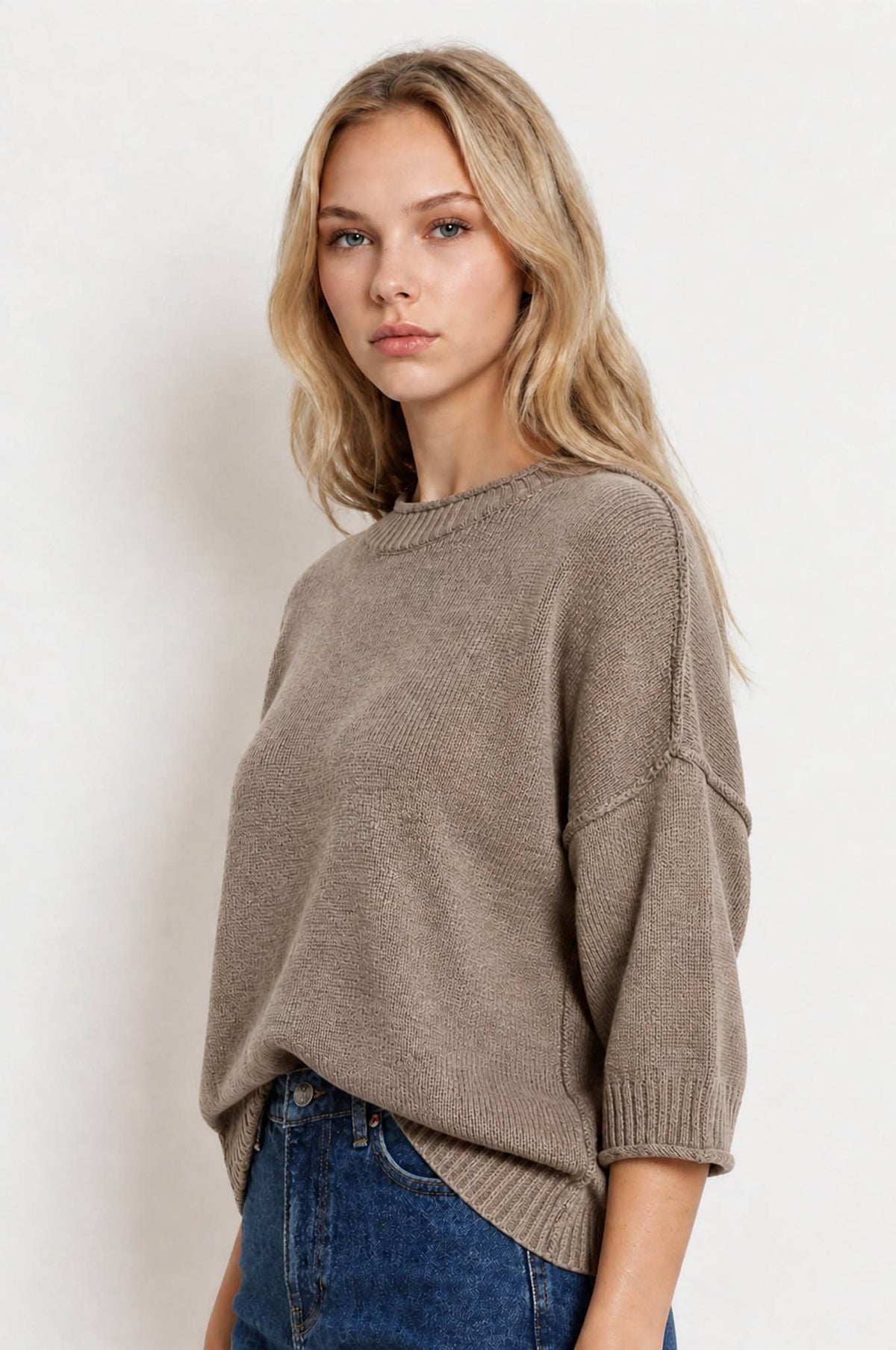 Rosalie Pull Over / Taupe