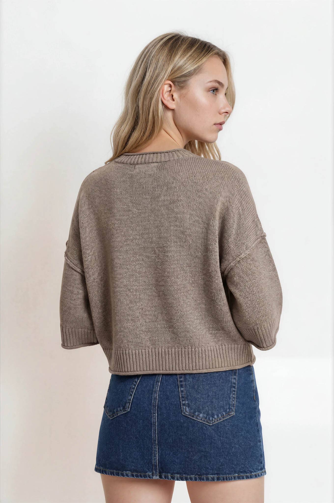 Rosalie Pull Over / Taupe