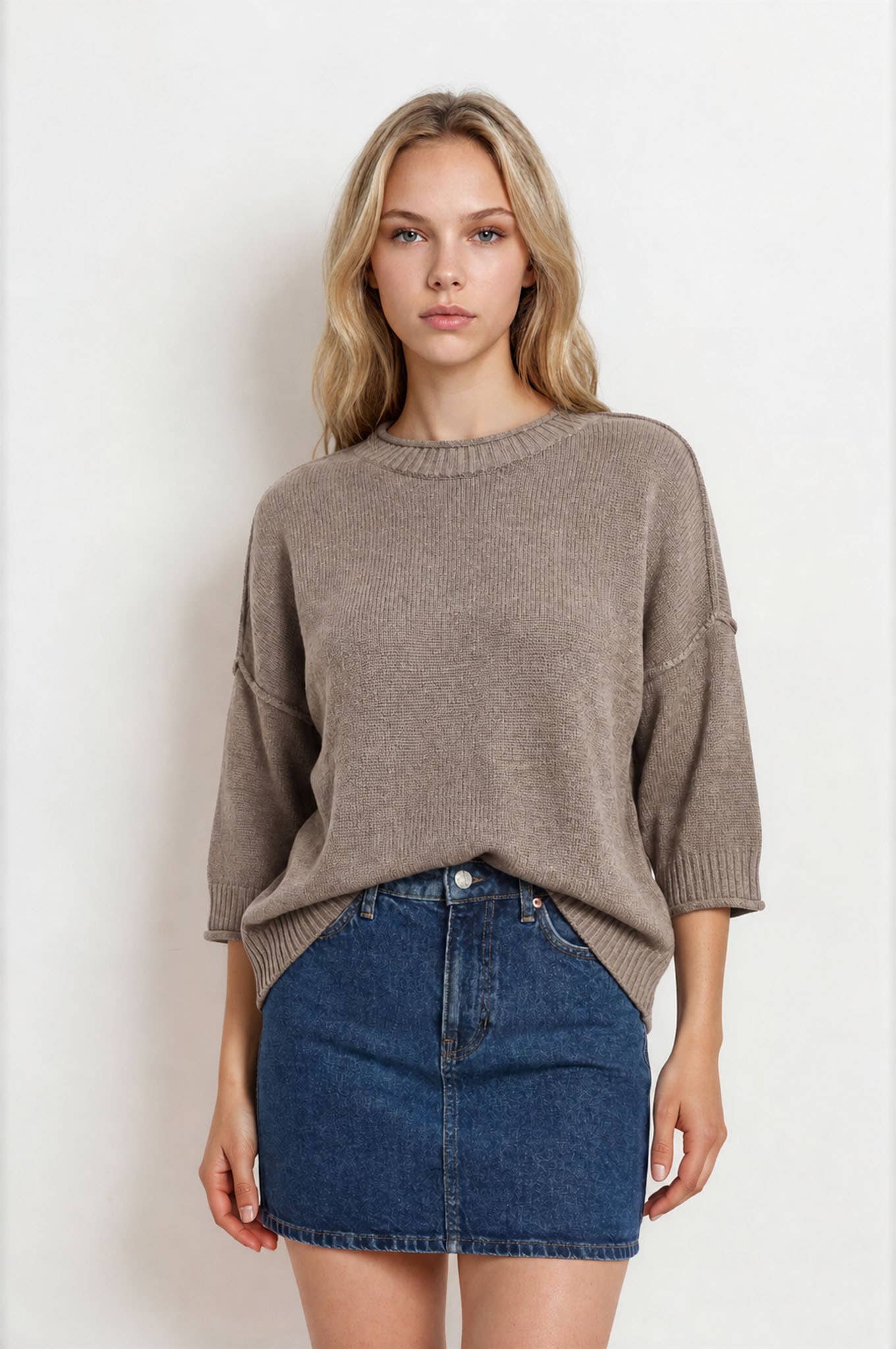 Rosalie Pull Over / Taupe